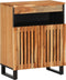 vidaXL - Dressoir - 60x34x75 - cm - massief - acaciahout