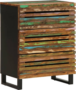 vidaXL - Dressoir - 60x34x75 - cm - massief - acaciahout