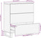 vidaXL - Dressoir - 60x34x75 - cm - massief - acaciahout