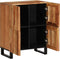 vidaXL - Dressoir - 60x34x75 - cm - massief - acaciahout