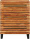 vidaXL - Dressoir - 60x34x75 - cm - massief - acaciahout