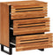 vidaXL - Dressoir - 60x34x75 - cm - massief - acaciahout