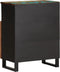 vidaXL - Dressoir - 60x34x75 - cm - massief - acaciahout