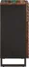 vidaXL - Dressoir - 60x34x75 - cm - massief - acaciahout