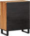 vidaXL - Dressoir - 60x34x75 - cm - massief - acaciahout