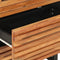 vidaXL - Dressoir - 60x34x75 - cm - massief - acaciahout