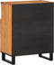 vidaXL - Dressoir - 60x34x75 - cm - massief - acaciahout