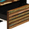 vidaXL - Dressoir - 60x34x75 - cm - massief - acaciahout