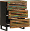 vidaXL - Dressoir - 60x34x75 - cm - massief - acaciahout