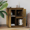 vidaXL - Dressoir - 60x34x75 - cm - massief - grenenhout - honingbruin