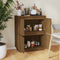 vidaXL - Dressoir - 60x34x75 - cm - massief - grenenhout - honingbruin