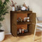 vidaXL - Dressoir - 60x34x75 - cm - massief - grenenhout - honingbruin