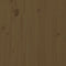 vidaXL - Dressoir - 60x34x75 - cm - massief - grenenhout - honingbruin