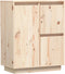 vidaXL - Dressoir - 60x34x75 - cm - massief - grenenhout