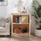 vidaXL - Dressoir - 60x34x75 - cm - massief - grenenhout