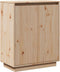 vidaXL - Dressoir - 60x34x75 - cm - massief - grenenhout