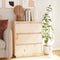vidaXL - Dressoir - 60x34x75 - cm - massief - grenenhout