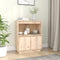 vidaXL - Dressoir - 60x34x75 - cm - massief - grenenhout