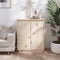 vidaXL - Dressoir - 60x34x75 - cm - massief - grenenhout