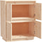 vidaXL - Dressoir - 60x34x75 - cm - massief - grenenhout