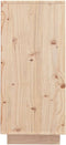 vidaXL - Dressoir - 60x34x75 - cm - massief - grenenhout
