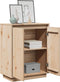 vidaXL - Dressoir - 60x34x75 - cm - massief - grenenhout