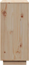 vidaXL - Dressoir - 60x34x75 - cm - massief - grenenhout