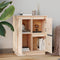 vidaXL - Dressoir - 60x34x75 - cm - massief - grenenhout