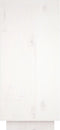 vidaXL - Dressoir - 60x34x75 - cm - massief - grenenhout - wit