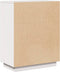 vidaXL - Dressoir - 60x34x75 - cm - massief - grenenhout - wit