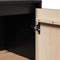 vidaXL - Dressoir - 60x34x75 - cm - massief - grenenhout - zwart