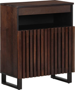 vidaXL - Dressoir - 60x34x75 - cm - massief - mangohout - bruin