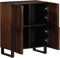 vidaXL - Dressoir - 60x34x75 - cm - massief - mangohout - bruin