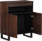 vidaXL - Dressoir - 60x34x75 - cm - massief - mangohout - bruin