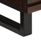 vidaXL - Dressoir - 60x34x75 - cm - massief - mangohout - bruin