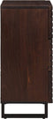 vidaXL - Dressoir - 60x34x75 - cm - massief - mangohout - bruin