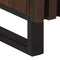 vidaXL - Dressoir - 60x34x75 - cm - massief - mangohout - bruin