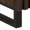 vidaXL - Dressoir - 60x34x75 - cm - massief - mangohout - bruin