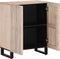 vidaXL - Dressoir - 60x34x75 - cm - massief - mangohout