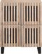 vidaXL - Dressoir - 60x34x75 - cm - massief - mangohout