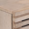vidaXL - Dressoir - 60x34x75 - cm - massief - mangohout - wit