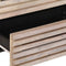 vidaXL - Dressoir - 60x34x75 - cm - massief - mangohout - wit