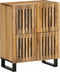 vidaXL - Dressoir - 60x34x75 - cm - massief - ruw - mangohout