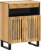 vidaXL - Dressoir - 60x34x75 - cm - massief - ruw - mangohout