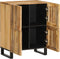 vidaXL - Dressoir - 60x34x75 - cm - massief - ruw - mangohout