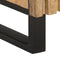 vidaXL - Dressoir - 60x34x75 - cm - massief - ruw - mangohout