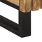 vidaXL - Dressoir - 60x34x75 - cm - massief - ruw - mangohout