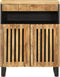 vidaXL - Dressoir - 60x34x75 - cm - massief - ruw - mangohout