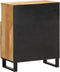 vidaXL - Dressoir - 60x34x75 - cm - massief - ruw - mangohout