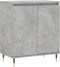 vidaXL - Dressoir - 60x35x70 - cm - bewerkt - hout - betongrijs